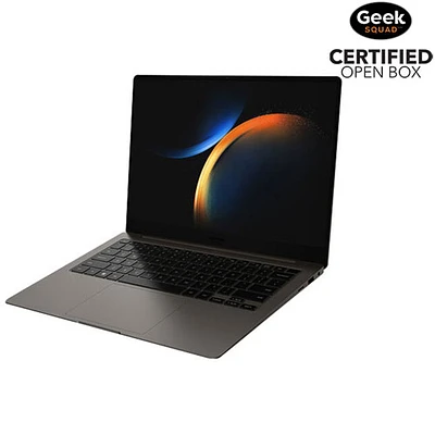 Boîte ouverte - Portable de 14 po Galaxy Book3 Pro de Samsung - Graphite (Ci7-1360P d'Intel/SSD 512 Go/RAM 16 Go) - Anglais