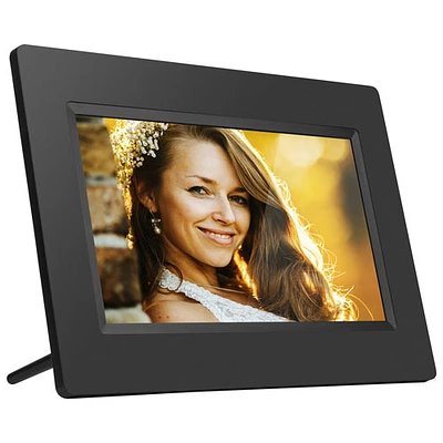 Aluratek 7" Wi-Fi Digital Photo Frame (AWDMPF107F) - Black