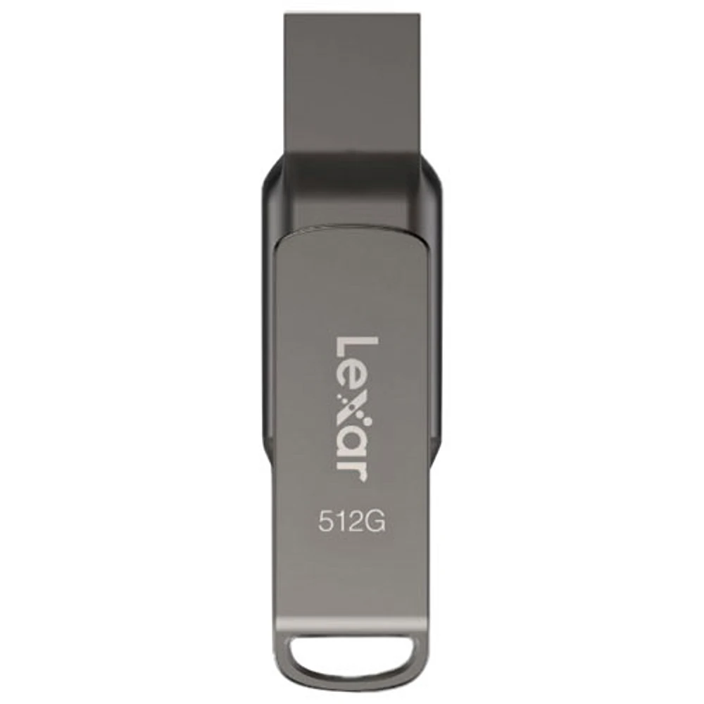 Lexar JumpDrive Dual Drive D400 512GB USB 3.1 + USB-C Flash Drive