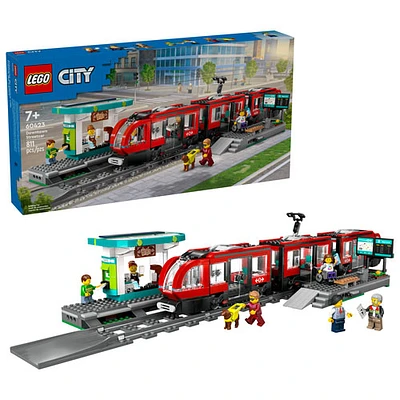 LEGO City: Downtown Streetcar and Station - 811 Pieces (60423)