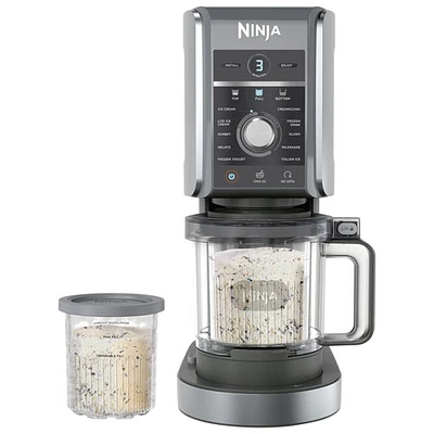 Ninja CREAMi Deluxe 11-in-1 Ice Cream Maker - Silver