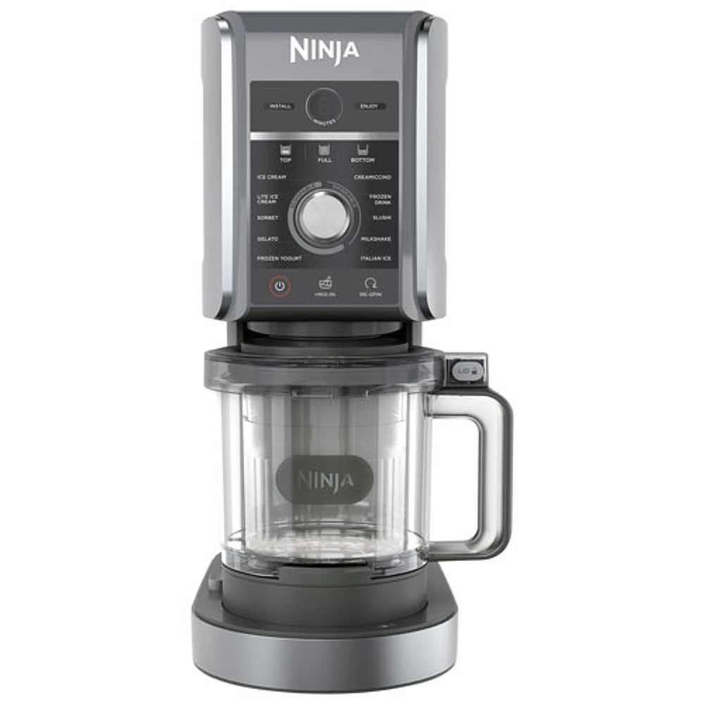 Ninja CREAMi Deluxe 11-in-1 Ice Cream Maker - Silver