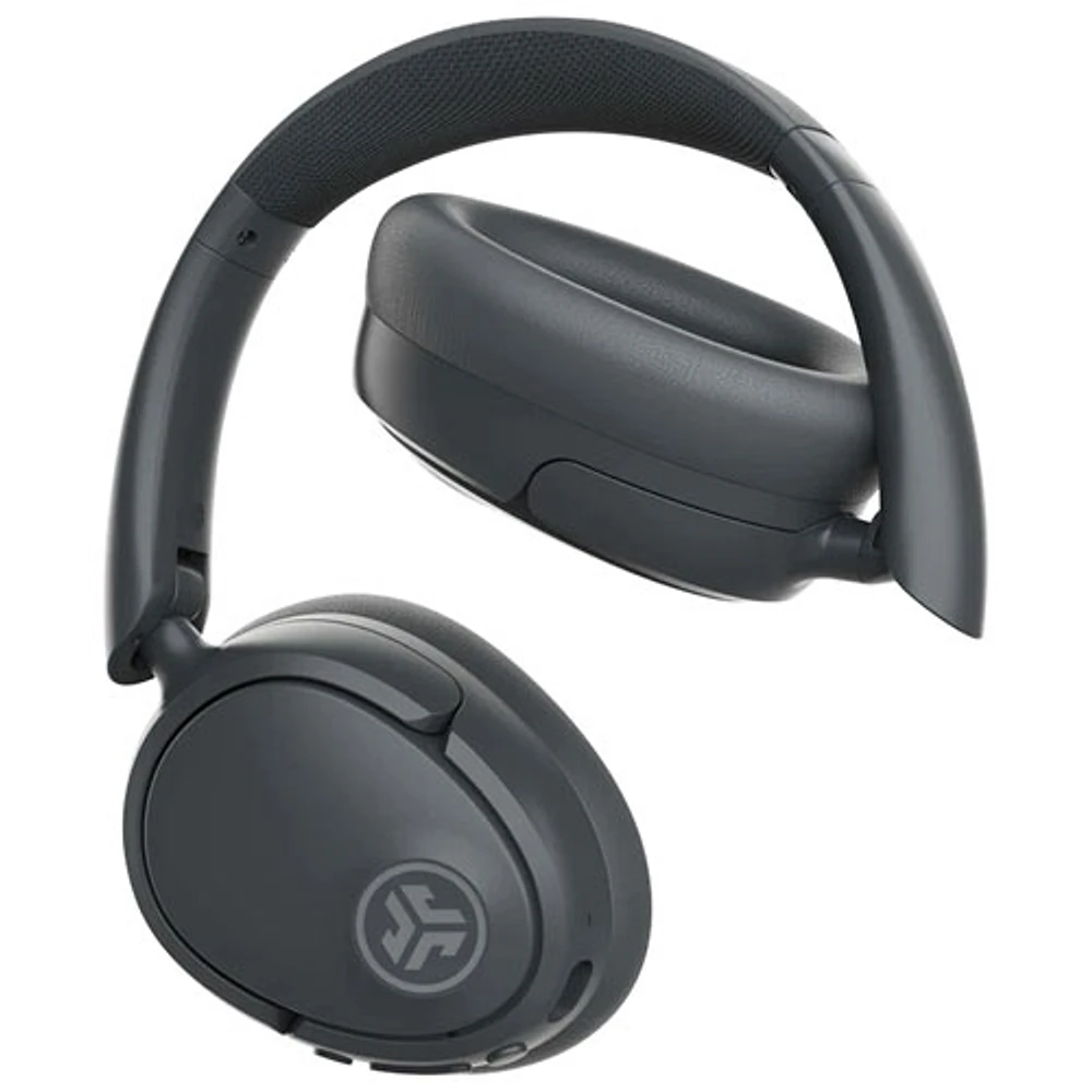 JLab JBuds Lux Over-Ear Noise Cancelling Bluetooth Headphones - Graphite