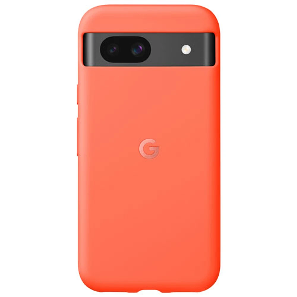Étui rigide ajusté de Google pour Pixel 8a de Google - Rouge véritable