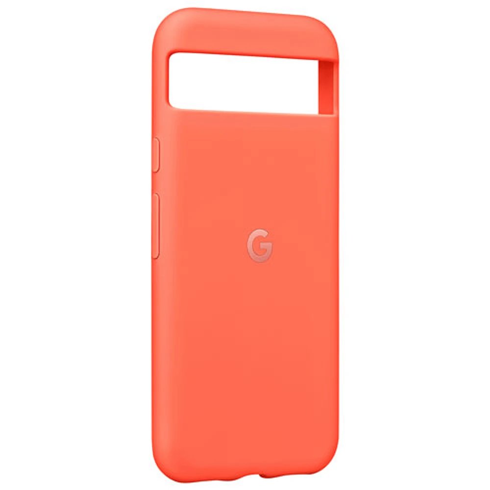 Étui rigide ajusté de Google pour Pixel 8a de Google - Rouge véritable