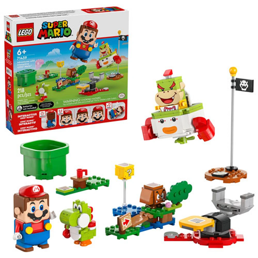 LEGO Super Mario: Adventures with Interactive LEGO Mario - 218 Pieces (71439)