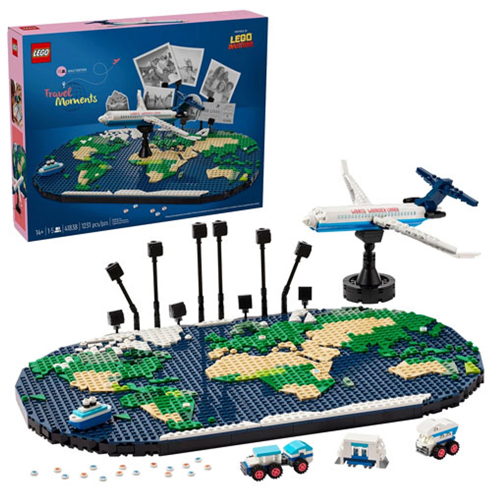 Les souvenirs de voyage de LEGO - 1231 pièces (41838)