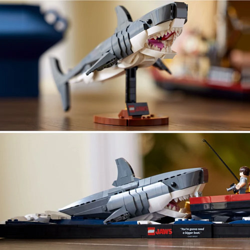 LEGO Ideas: Jaws Diorama Kit - 1497 Pieces (21350)