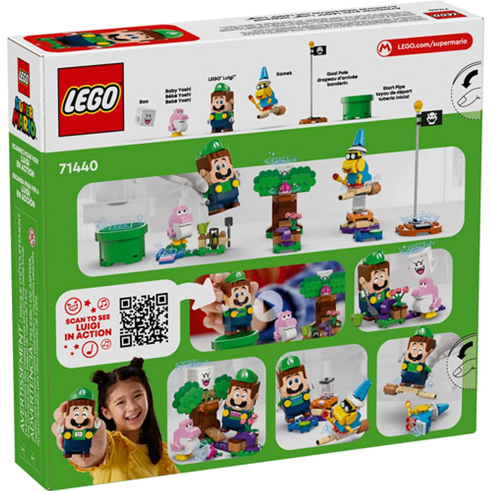 LEGO Super Mario: Adventures with Interactive LEGO Luigi - 210 Pieces (71440)