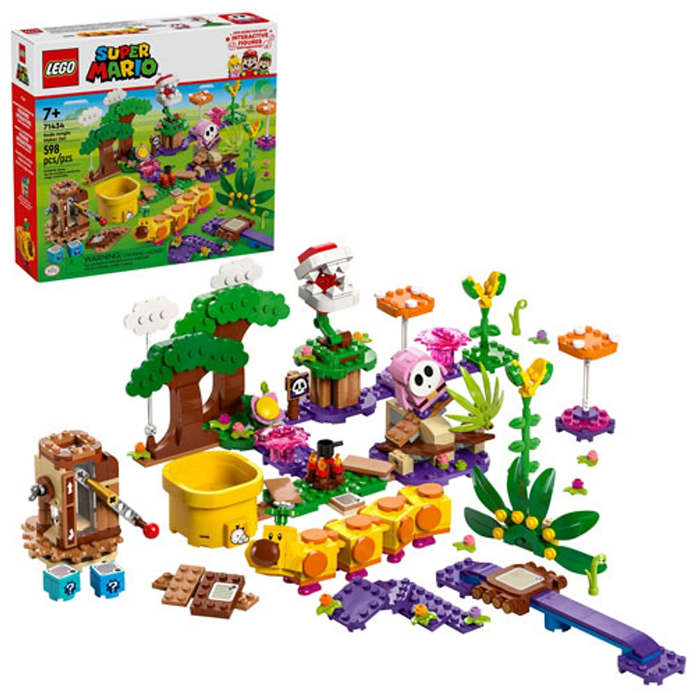 LEGO Super Mario: Soda Jungle Maker Set - 598 Pieces (71434)