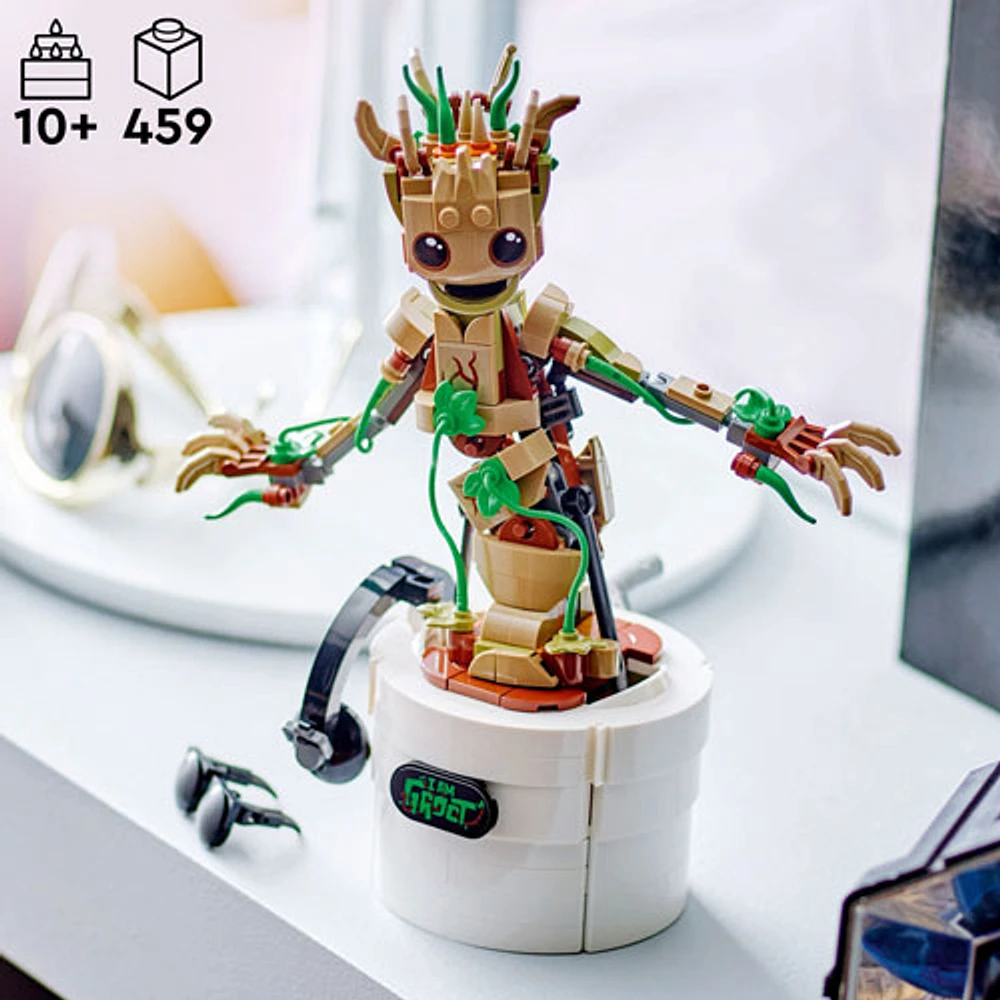 LEGO Marvel : Groot dansant - 459 pièces (76297)