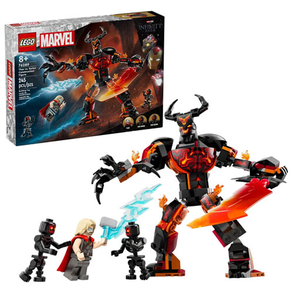 LEGO Marvel: Thor vs. Surtur Construction Figure - 245 Pieces (76289)