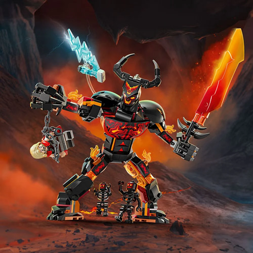 LEGO Marvel : Figurine de construction Thor contre Surtur - 245 pièces (76289)