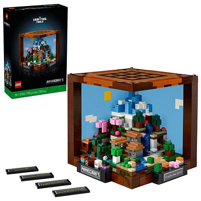 LEGO Minecraft : L'établi - 1195 pièces (21265)