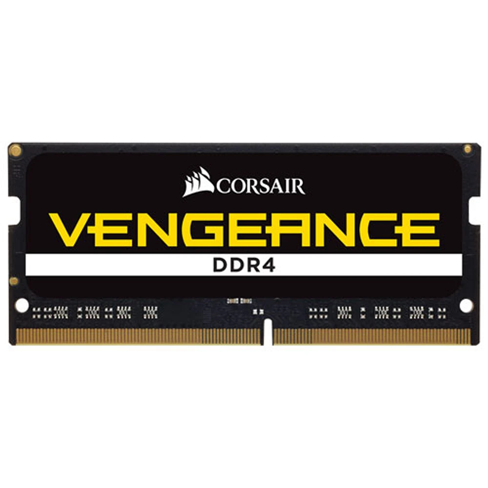 Mémoire DDR4 de 64 Go à 3200 MHz Vengeance SODIMM de Corsair pour portable (CMSX64GX4M2A3200C22)