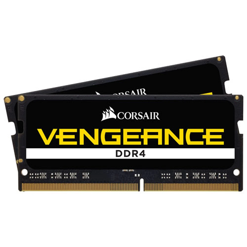 Mémoire DDR4 de 64 Go à 3200 MHz Vengeance SODIMM de Corsair pour portable (CMSX64GX4M2A3200C22)