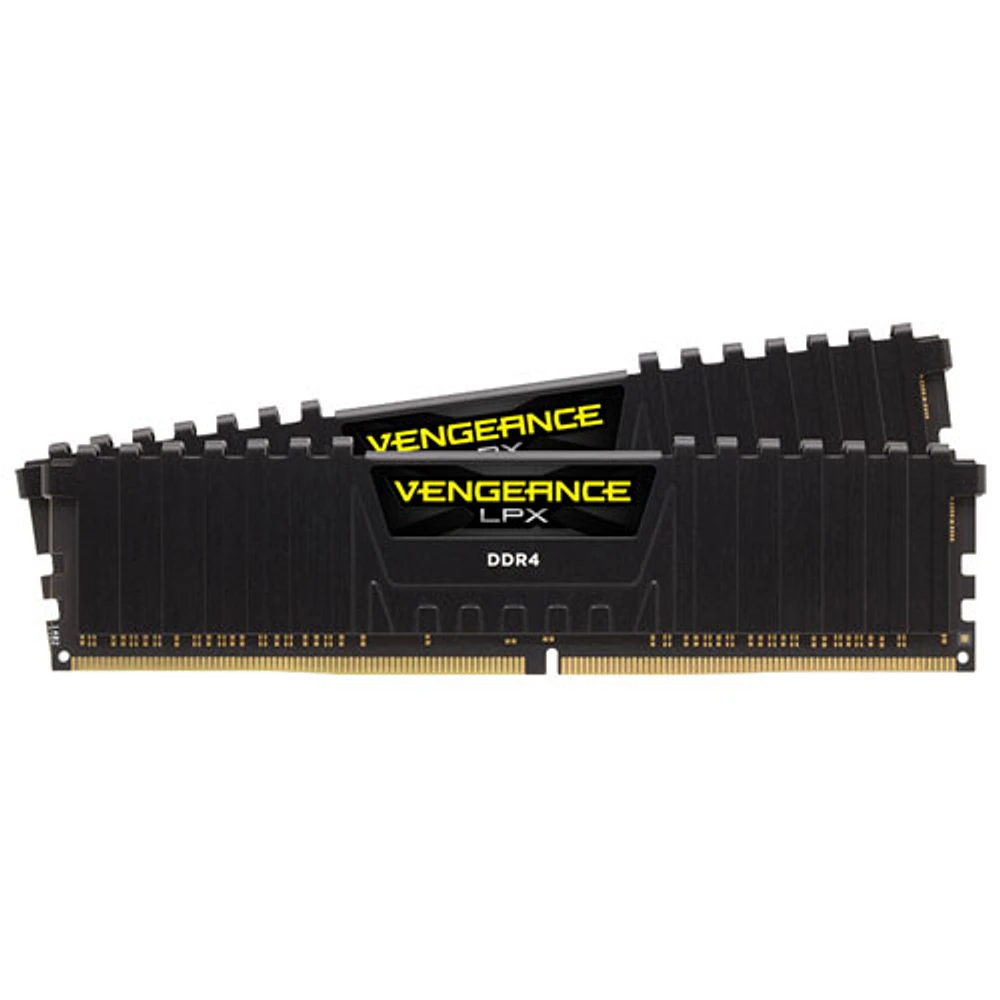 Mémoire DDR4 64 Go (2 x 32 Go) 3200 MHz Vengeance LPX de Corsair pour PC (CMK64GX4M2E3200C16)