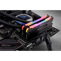 Corsair Venegeance RGB Pro 64GB (2 x 32GB) DDR4 3600MHz Desktop Memory (CMW64GX4M2D3600C18)