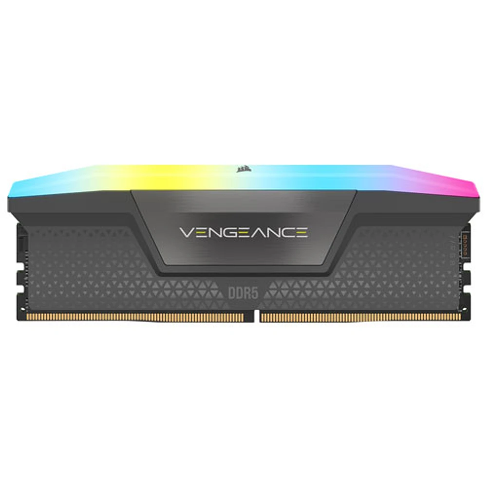 Corsair Vengeance RGB 32GB (2 x 16GB) DDR5 6000 MHz Desktop Memory (CMH32GX5M2B6000Z30K)