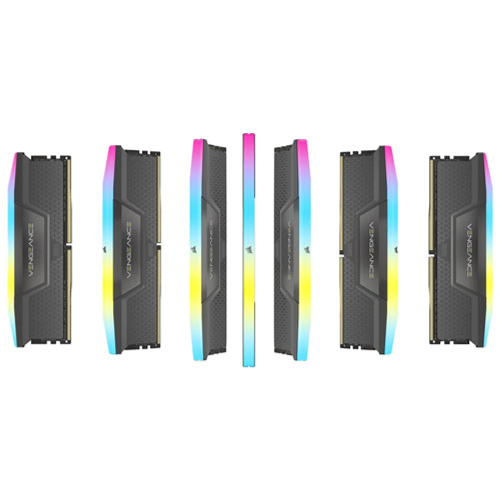 Corsair Vengeance RGB 32GB (2 x 16GB) DDR5 6000 MHz Desktop Memory (CMH32GX5M2B6000Z30K)