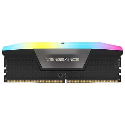 Corsair Vengeance RGB 32GB (2 x 16GB) DDR5 6400 MHz Desktop Memory (CMH32GX5M2B6400C36)