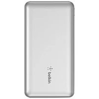 Belkin BoostCharge 10000 mAh USB-A/USB-C 15W PD Power Bank - Silver