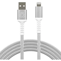 dbramante1928 2.5m (8ft) USB-A to Lightning Braided Cable (DB-CB25ALGRU510) - White