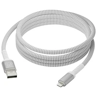 dbramante1928 2.5m (8ft) USB-A to Lightning Braided Cable (DB-CB25ALGRU510) - White