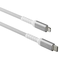 dbramante1928 2.5m (8ft) USB-C to Lightning Braided Cable (DB-CB25CLGRU512) - White