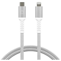 dbramante1928 1.2m (3.94ft) USB-C to Lightning Braided Cable (DB-CB12CLGRU508) - White