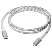 dbramante1928 1.2m (3.94ft) USB-C to Lightning Braided Cable (DB-CB12CLGRU508) - White