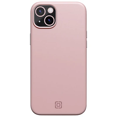 Incipio Sensor Silicone Fitted Hard Shell w/ Lens Protector for iPhone 15 Plus/14 Plus -Blush Pink