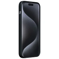 tui rigide ajusté en silicone Sensor d'Incipio avec protecteur de lentille pour iPhone 15 Pro Max