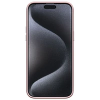 Incipio Sensor Silicone Fitted Hard Shell with Lens Protector for iPhone 15 Pro Max - Blush Pink