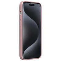 Incipio Sensor Silicone Fitted Hard Shell with Lens Protector for iPhone 15 Pro Max - Blush Pink