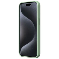 Incipio Sensor Silicone Fitted Hard Shell with Lens Protector for iPhone 15 Pro Max - Sage