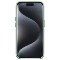 Étui rigide ajusté en silicone Sensor d'Incipio avec protecteur de lentille pour iPhone 15 Pro - Sauge