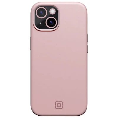 Étui rigide ajusté en silicone Sensor d'Incipio avec protecteur de lentille pour iPhone 15/14/13 - Rose fard - Exclusivité de Best Buy