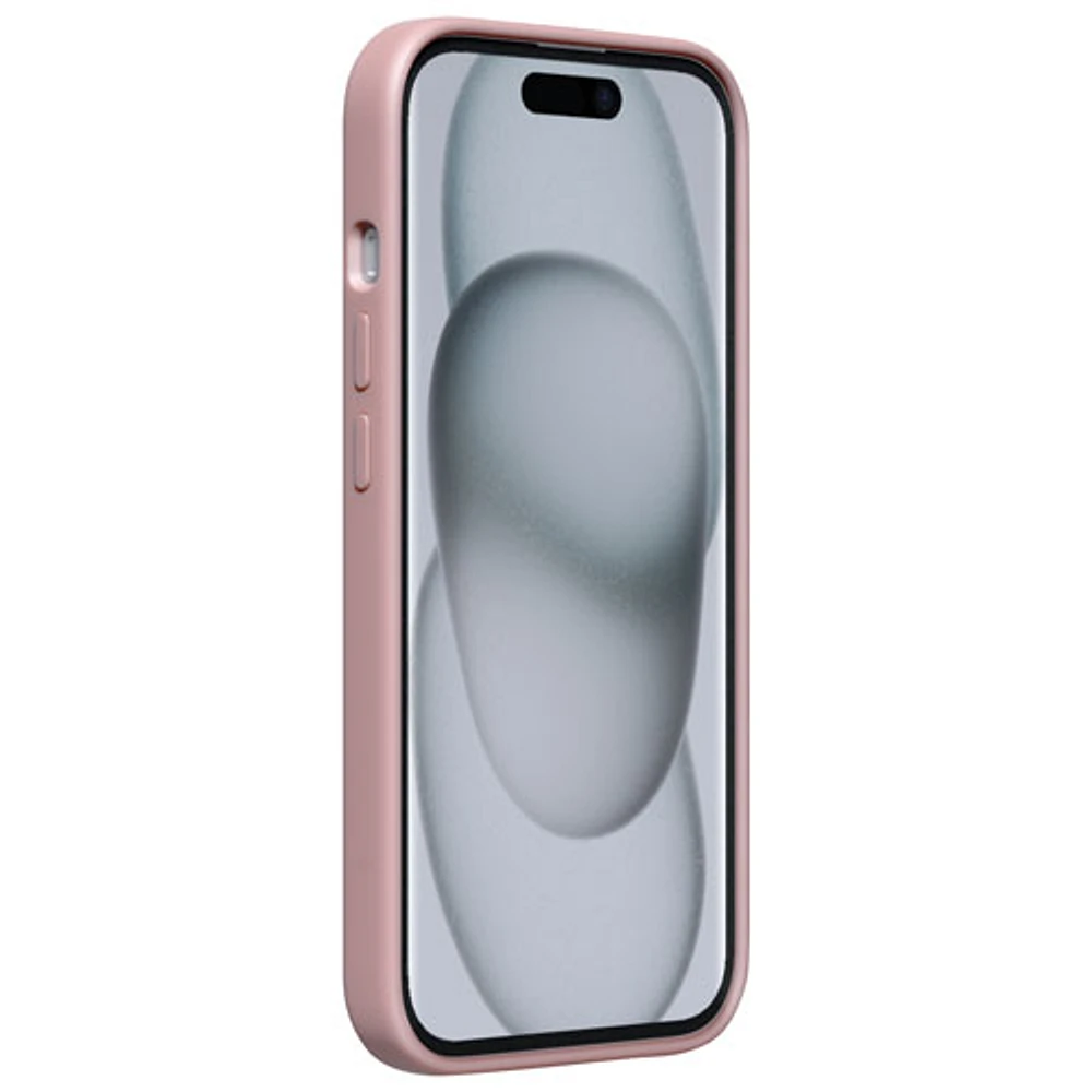 Incipio Sensor Silicone Fitted Hard Shell w/ Lens Protector for iPhone 15/14/13 -Blush Pink -Only at Best Buy