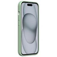 Étui rigide ajusté en silicone Sensor d'Incipio avec protecteur de lentille pour iPhone 15/14/13 - Sauge - Exclusivité de Best Buy