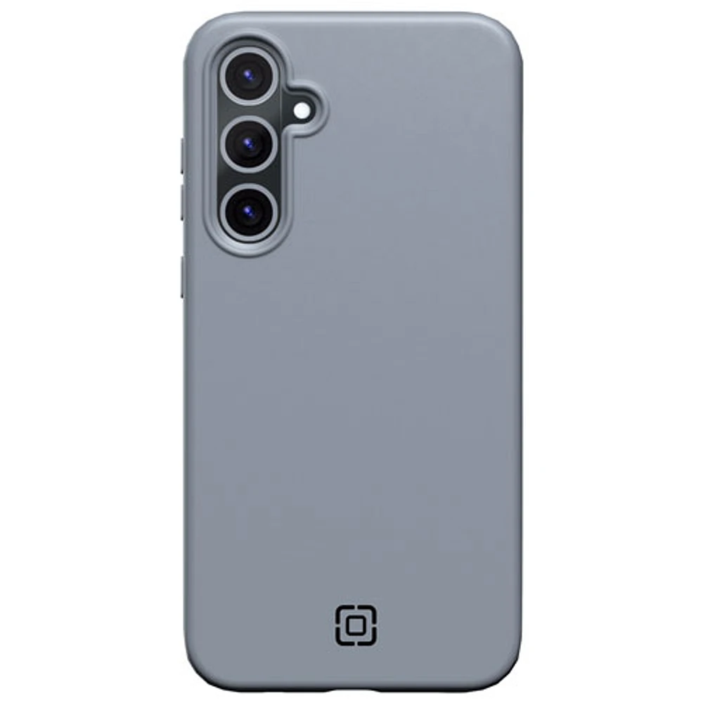 Incipio Sensor Silicone Fitted Hard Shell w/ Lens Protector for Galaxy A35 -Grey -Only at Best Buy