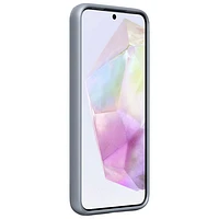 Incipio Sensor Silicone Fitted Hard Shell w/ Lens Protector for Galaxy A35 -Grey -Only at Best Buy