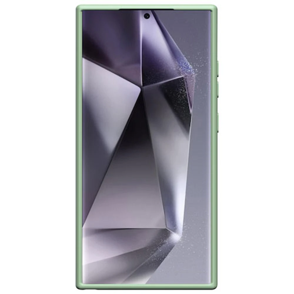 Incipio Sensor Silicone Fitted Hard Shell with Lens Protector for Galaxy S24 Ultra - Sage