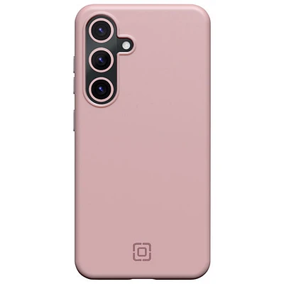 Incipio Sensor Silicone Fitted Hard Shell w/ Lens Protector for Samsung S24 -Blush Pink -Only at Best Buy