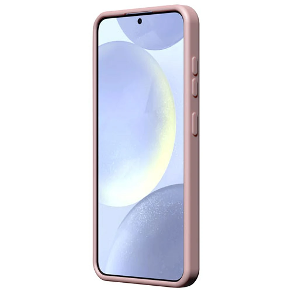 Incipio Sensor Silicone Fitted Hard Shell w/ Lens Protector for Samsung S24 -Blush Pink -Only at Best Buy