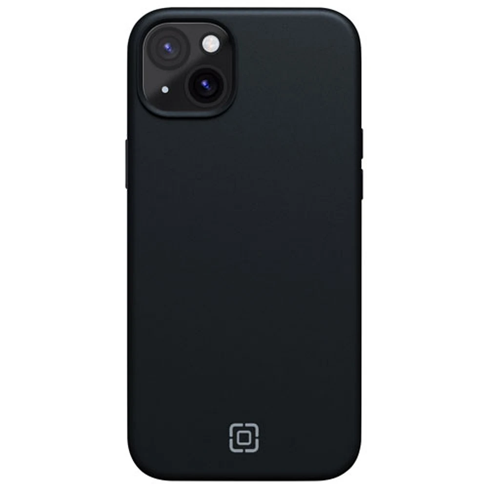 Étui rigide ajusté en silicone Sensor d'Incipio avec protecteur de lentille pour iPhone 15 Plus/14 Plus - Noir
