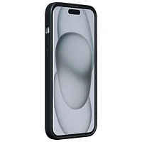 Étui rigide ajusté en silicone Sensor d'Incipio avec protecteur de lentille pour iPhone 15 Plus/14 Plus - Noir