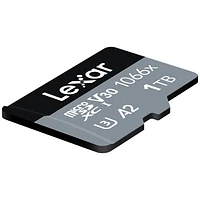 Carte mémoire microSDXC 1 To 160 Mo/s Professional 1066x de Lexar