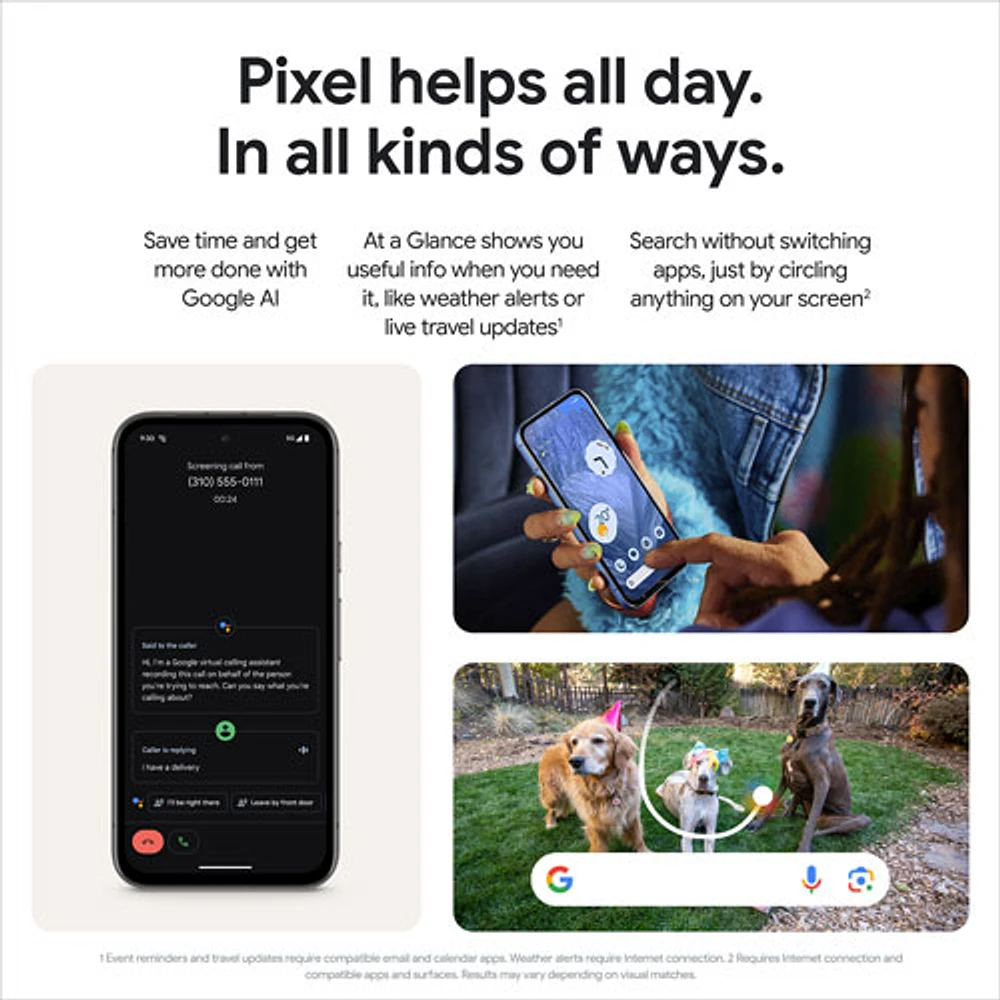 TELUS Google Pixel 8a 256GB - Obsidian - Monthly Financing