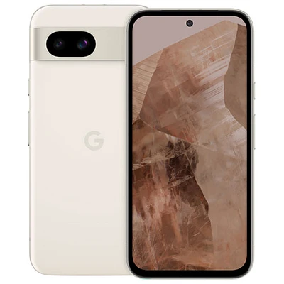 Pixel 8a de 128 Go de Google offert par TELUS - Porcelaine - Financement mensuel